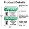 Signmission Safety Culture Sign, 12 in Width, Vinyl Decal, Rectangle, Bilingual OS-2PACK-SF-D-1218-L-10755 - alternate 5